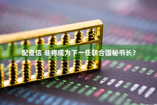 配查信 谁将成为下一任联合国秘书长？
